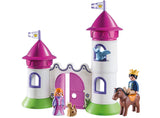 Playmobil 123 Castle With Stackable Towers Building Set 9389 - Radar Toys