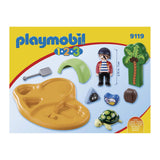 Playmobil 123 Pirate Island Building Set 9119 - Radar Toys