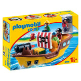 Playmobil 123 Pirate Ship Building Set - Radar Toys