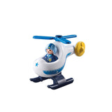 Playmobil 123 Police Helicopter Building Set 9383 - Radar Toys