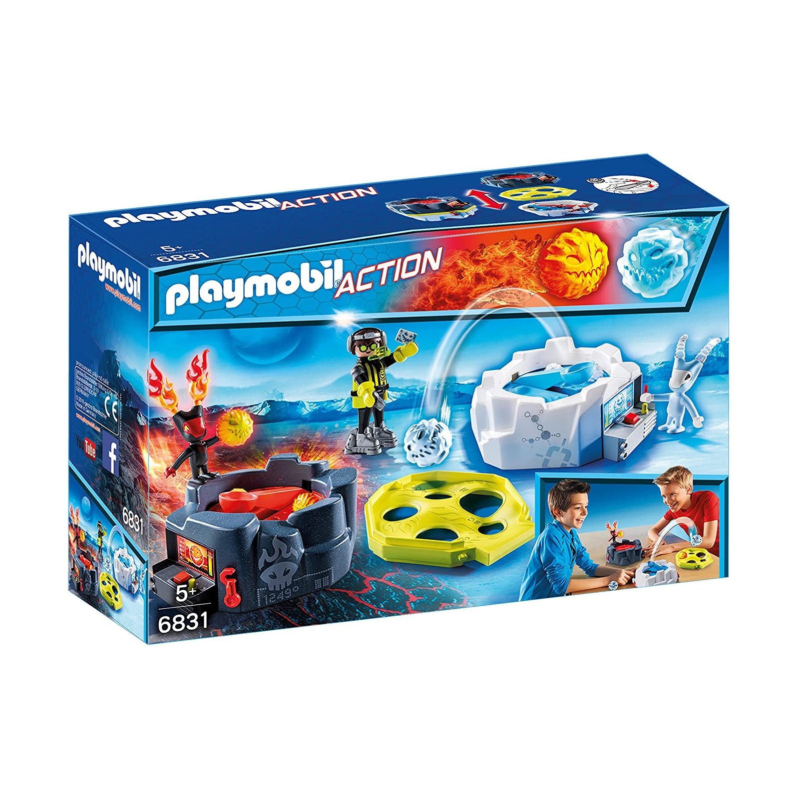 Playmobil Action Fire Ice Action Game Building Set 6831 Radar Toys