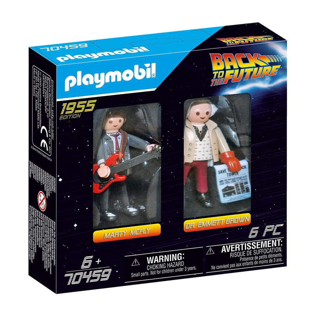 Playmobil Back The Future Marty And Emmett 1955 Figure Building Set