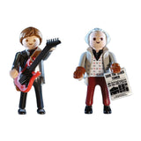 Playmobil Back The Future Marty And Emmett 1955 Figure Building Set - Radar Toys