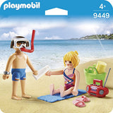 Playmobil Beachgoers Building Set 9449 - Radar Toys