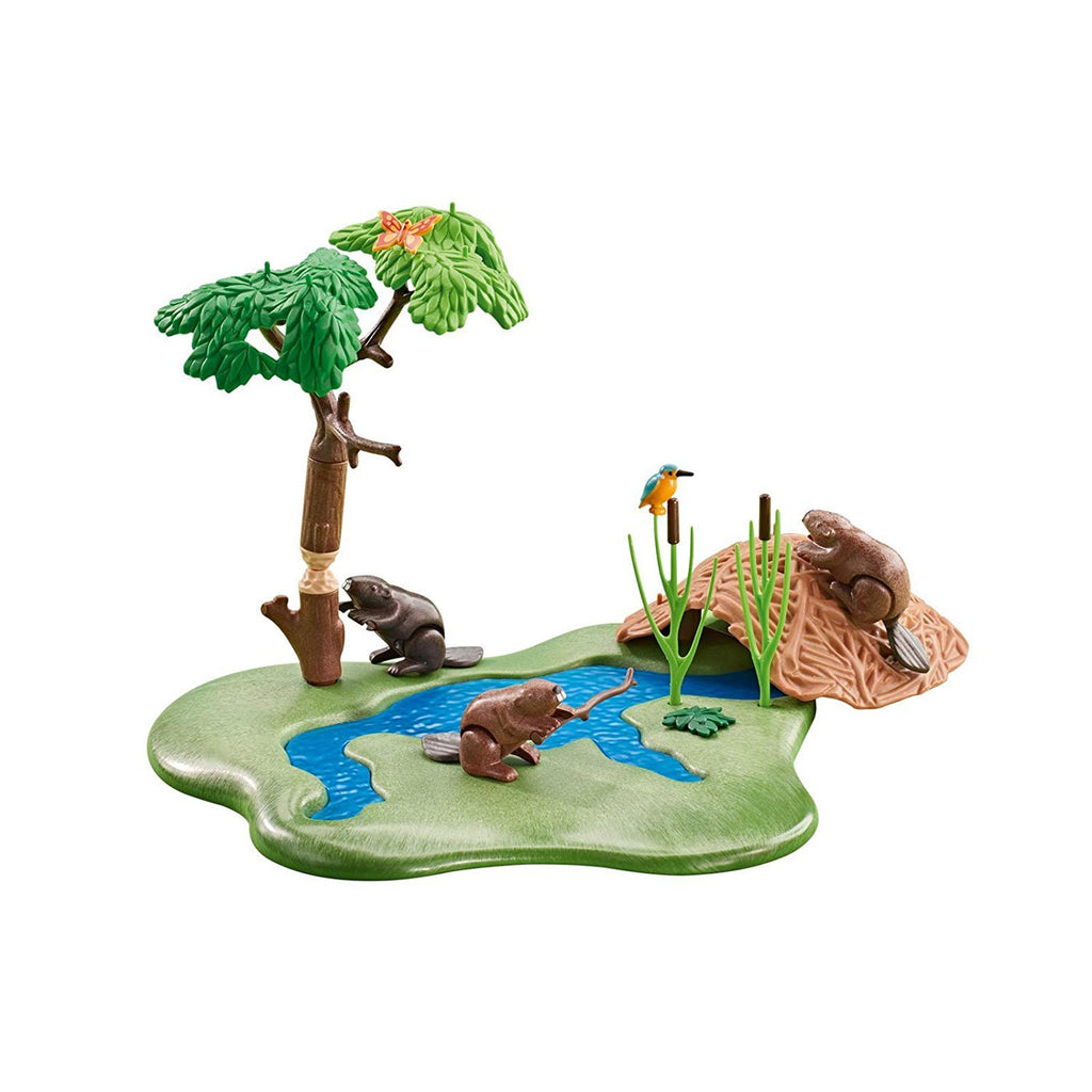 Playmobil Beaver Lodge Building Set 6541