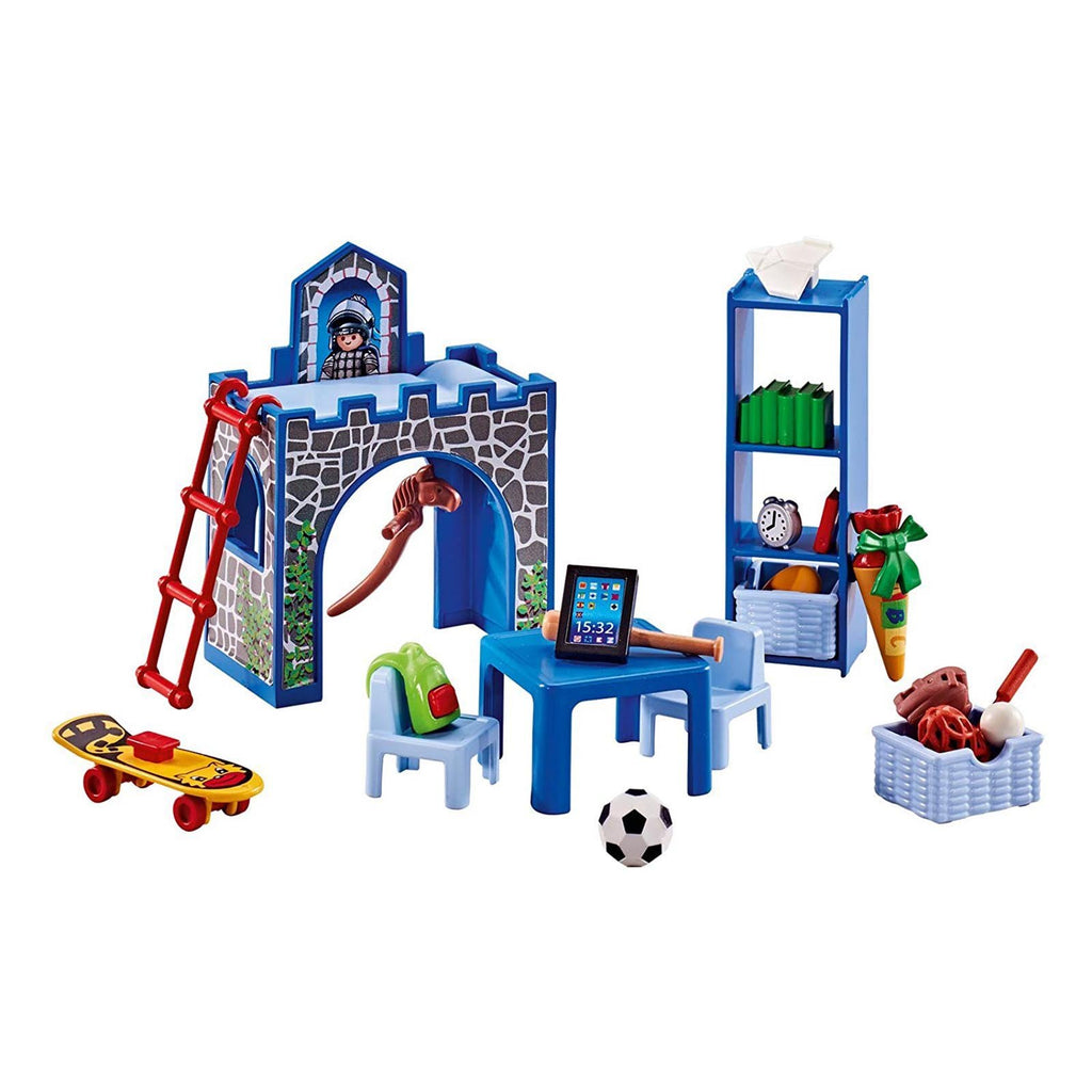 Playmobil Boy's Room Or Kid's Room Building Set 6556