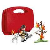 Playmobil City Action Fire Rescue Carry Case Building Set - Radar Toys