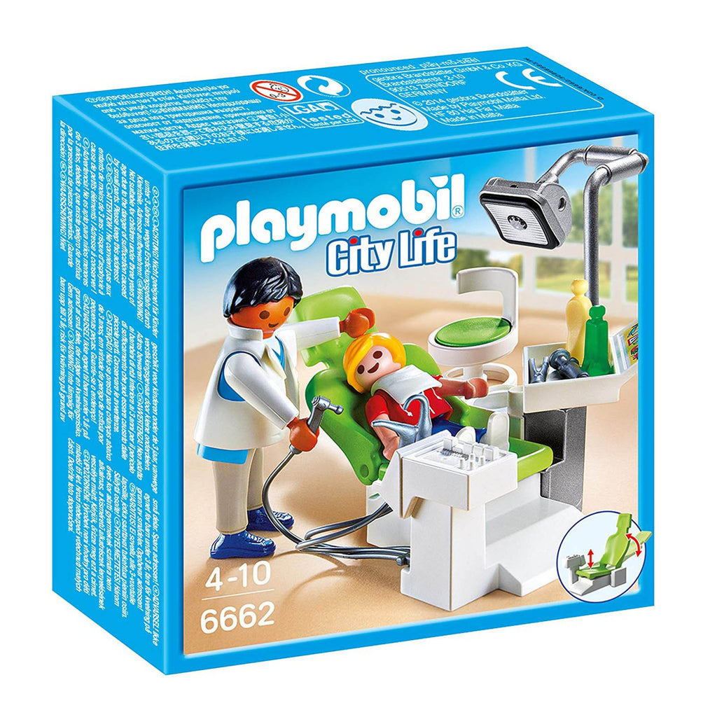Playmobil City Life Dentist With Patient Building Set 6662