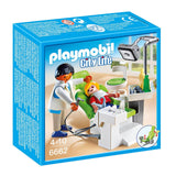Playmobil City Life Dentist With Patient Building Set 6662 - Radar Toys