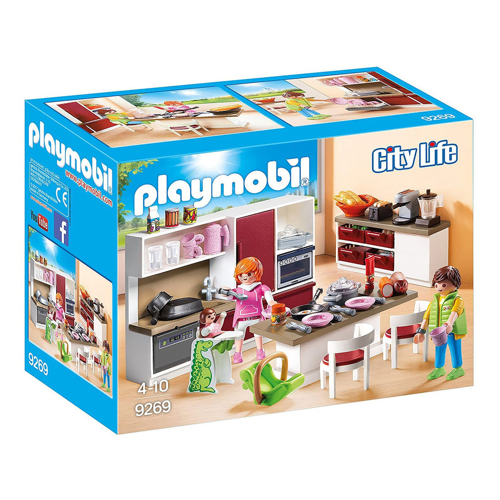 Playmobil City Life Kitchen Building Set 9269 - Radar Toys