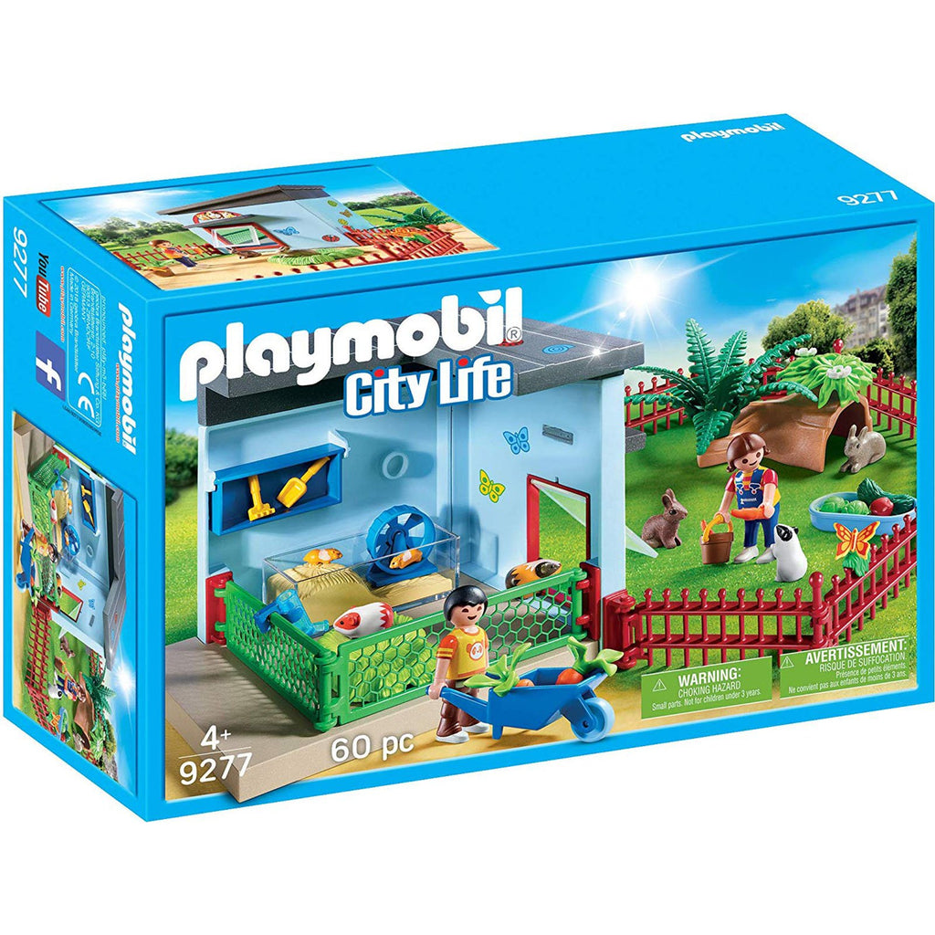 Playmobil City Life Small Animal Boarding Building Set 9277