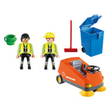 Playmobil City Life Street Sweeper Building Set 70203 - Radar Toys