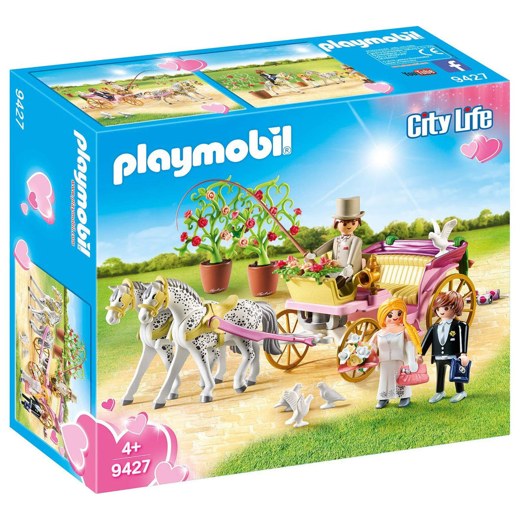 Playmobil City Life Wedding Carriage Building Set 9427 - Radar Toys