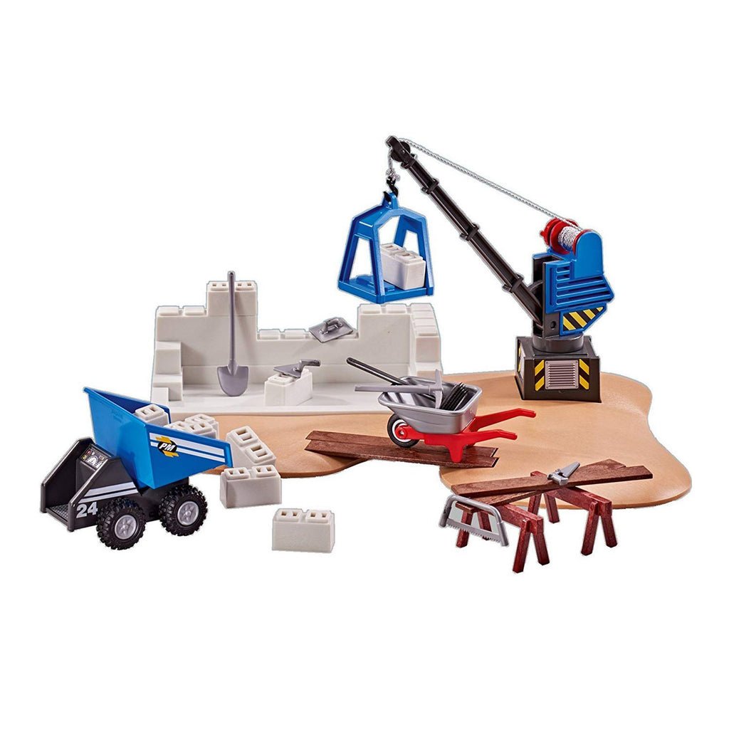 Playmobil Construction Site Building Set 6553 - Radar Toys