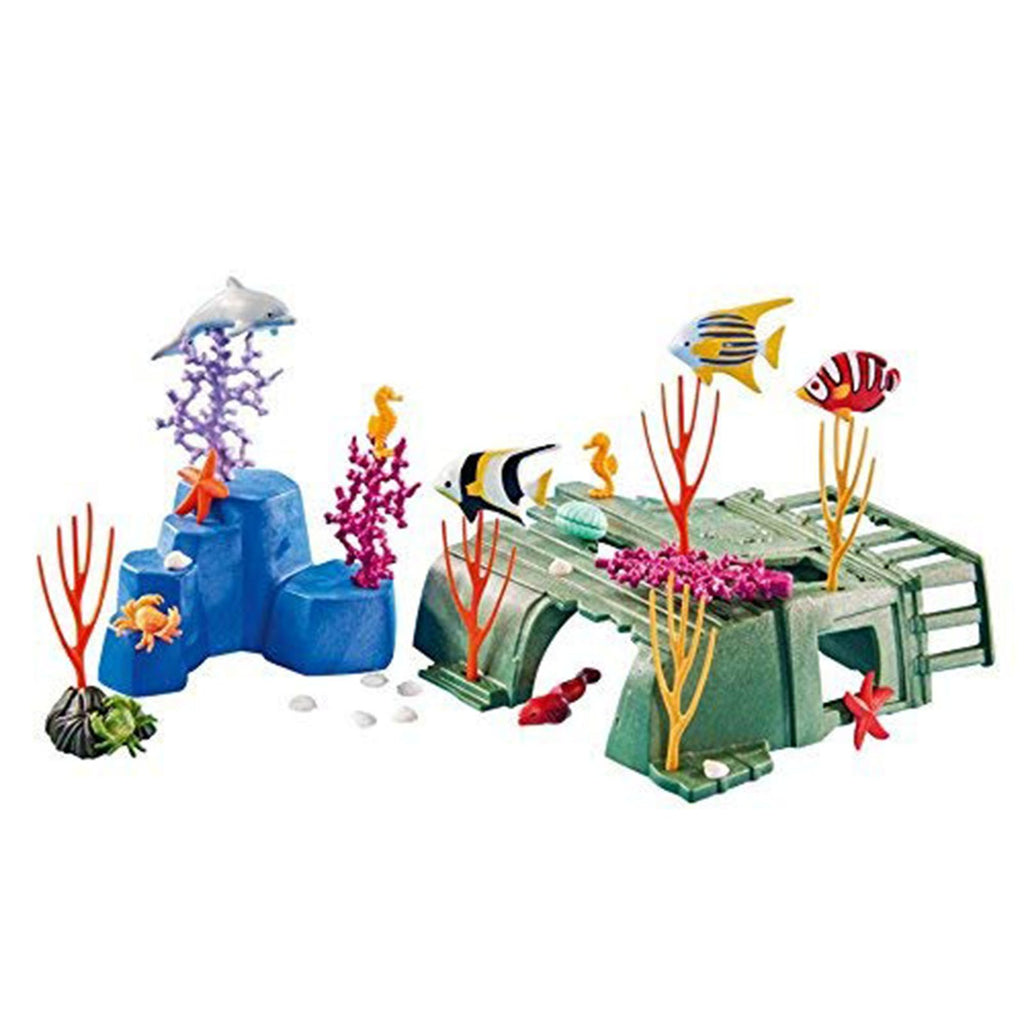 Playmobil Coral Reef With Sea Creatures Building Set 6545 - Radar Toys