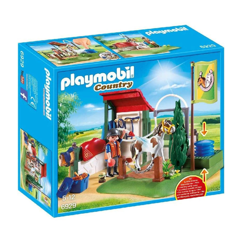 Playmobil Country Horse Grooming Station Building Set 6929 - Radar Toys