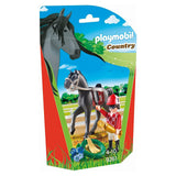 Playmobil Country Jockey With Horse Building Set 9261 - Radar Toys