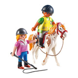 Playmobil Country Riding Instructor With Horse Building Set 9258 - Radar Toys