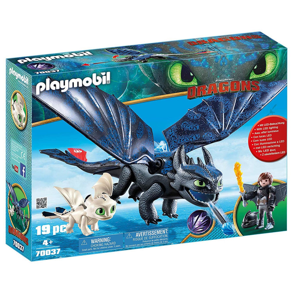 Playmobil Dragons Hiccup And Toothless Playset Building Set 70037 - Radar Toys