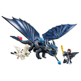 Playmobil Dragons Hiccup And Toothless Playset Building Set 70037 - Radar Toys