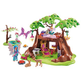 Playmobil Fairies Fairy Forest House Building Set 70001 - Radar Toys