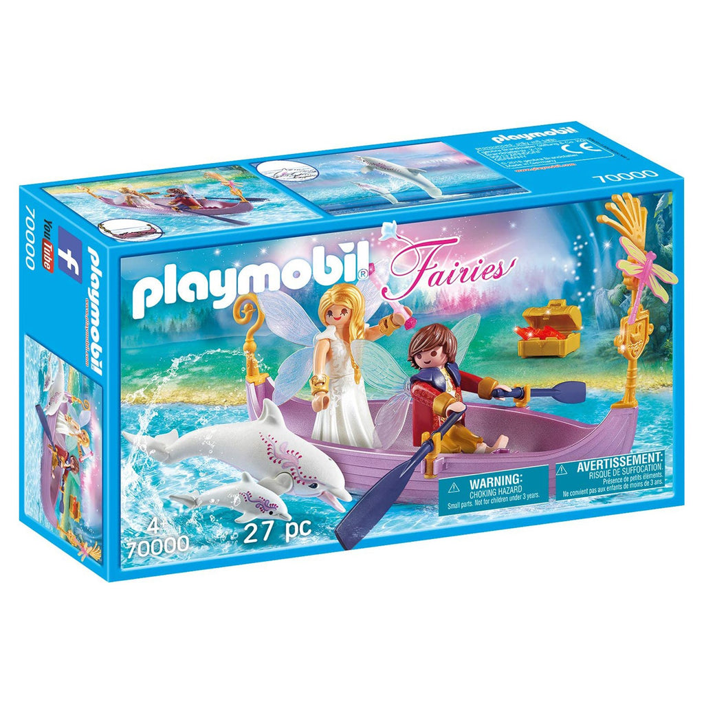 Playmobil Fairies Romantic Fairy Boat Building Set 70000