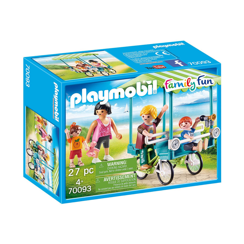 Playmobil Family Fun Family Bicycle Building Set 70093