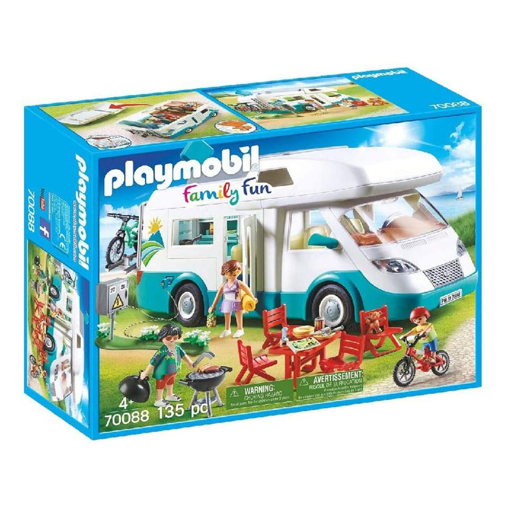 Playmobil Family Fun Family Camper Building Set 70088 - Radar Toys