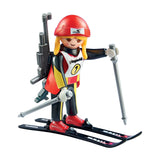 Playmobil Family Fun Female Biathlete Building Set 9287 - Radar Toys