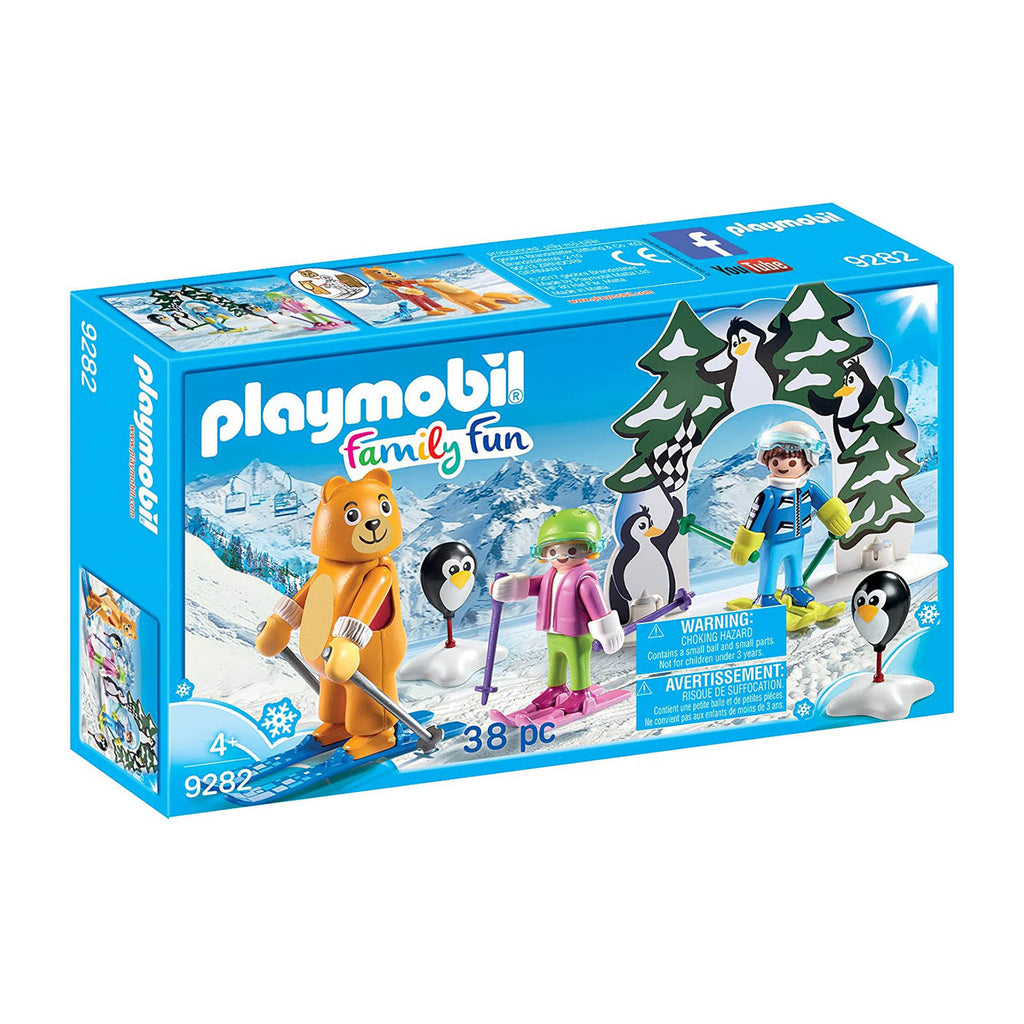 Playmobil Family Fun Ski Lesson Building Set 9282
