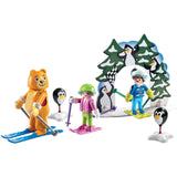 Playmobil Family Fun Ski Lesson Building Set 9282 - Radar Toys