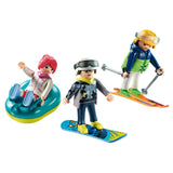 Playmobil Family Fun Winter Sports Trio Building Set 9286 - Radar Toys