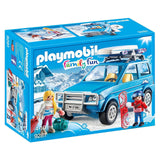 Playmobil Family Fun Winter SUV Building Set 9281 - Radar Toys