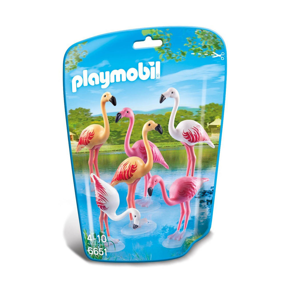 Playmobil Flock Of Flamingos Family Building Set 6651