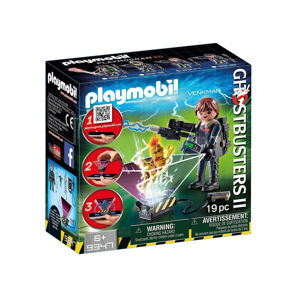 Playmobil Ghostbusters II Peter Venkman Building Set 9347