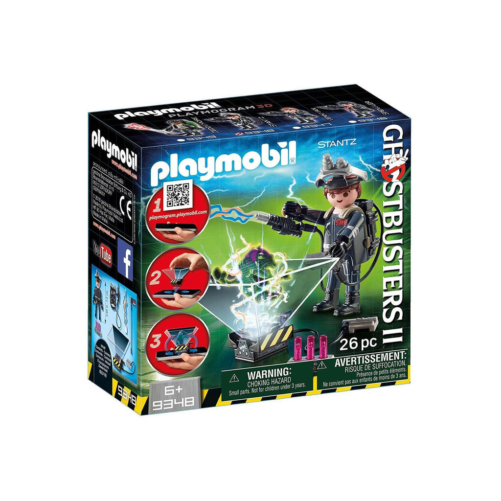 Playmobil Ghostbusters II Raymond Stantz Building Set 9348