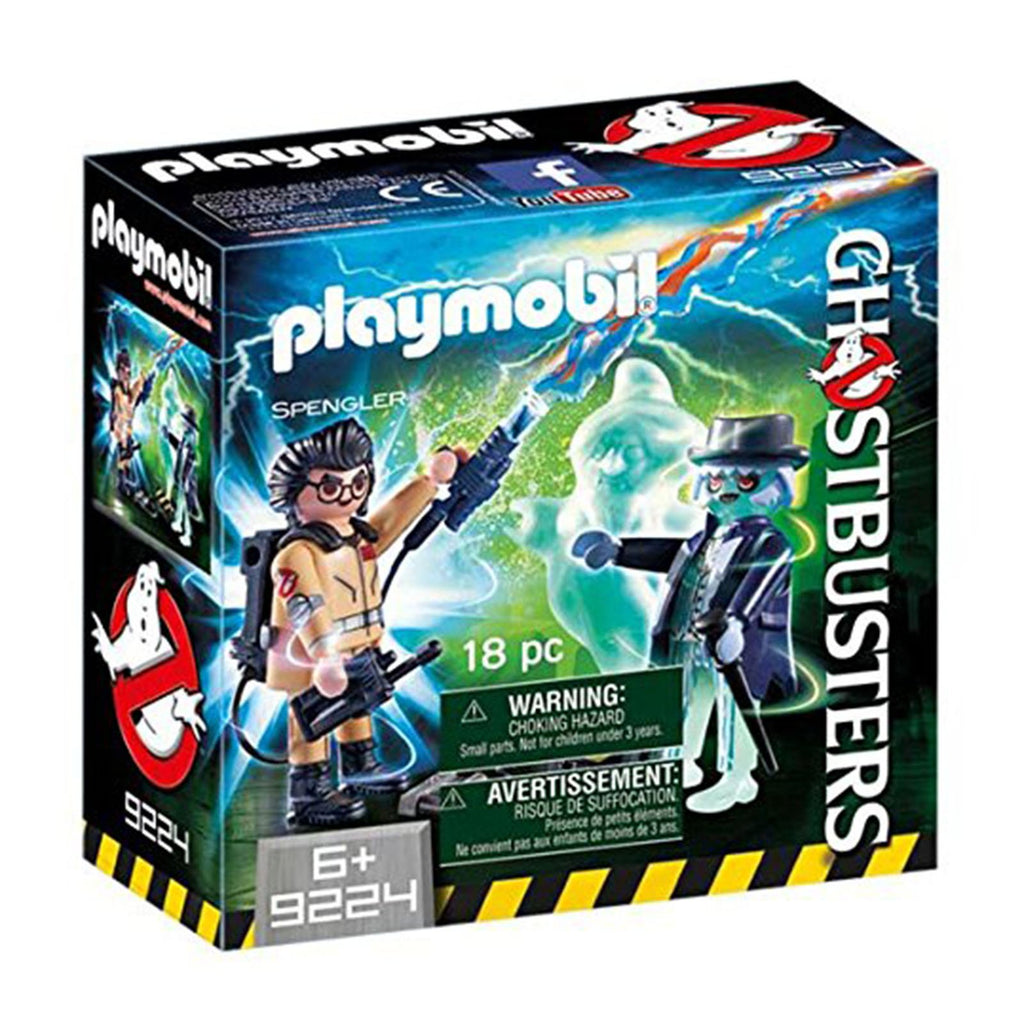 Playmobil Ghostbusters Spengler and Ghost Building Set 9224 - Radar Toys