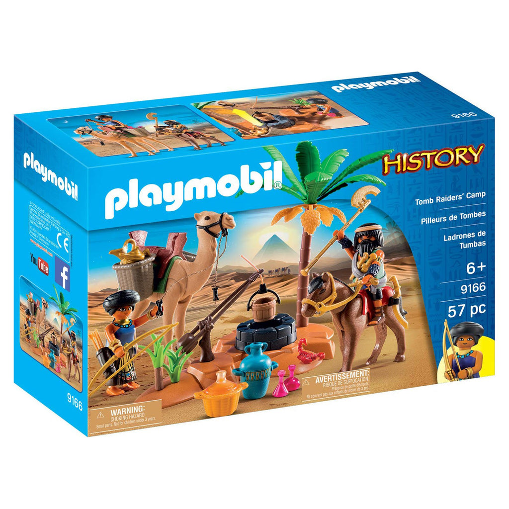 Playmobil History Tomb Raiders' Camp Building Set 9166