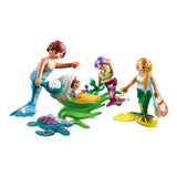 Playmobil Magic Family With Shell Stroller Building Set 70100 - Radar Toys