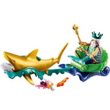 Playmobil Magic King Of The Sea With Shark Carriage Building Set 70097 - Radar Toys