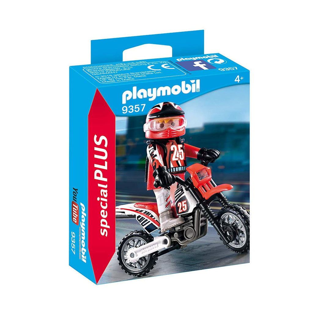 Playmobil Motocross Driver Building Set 9357