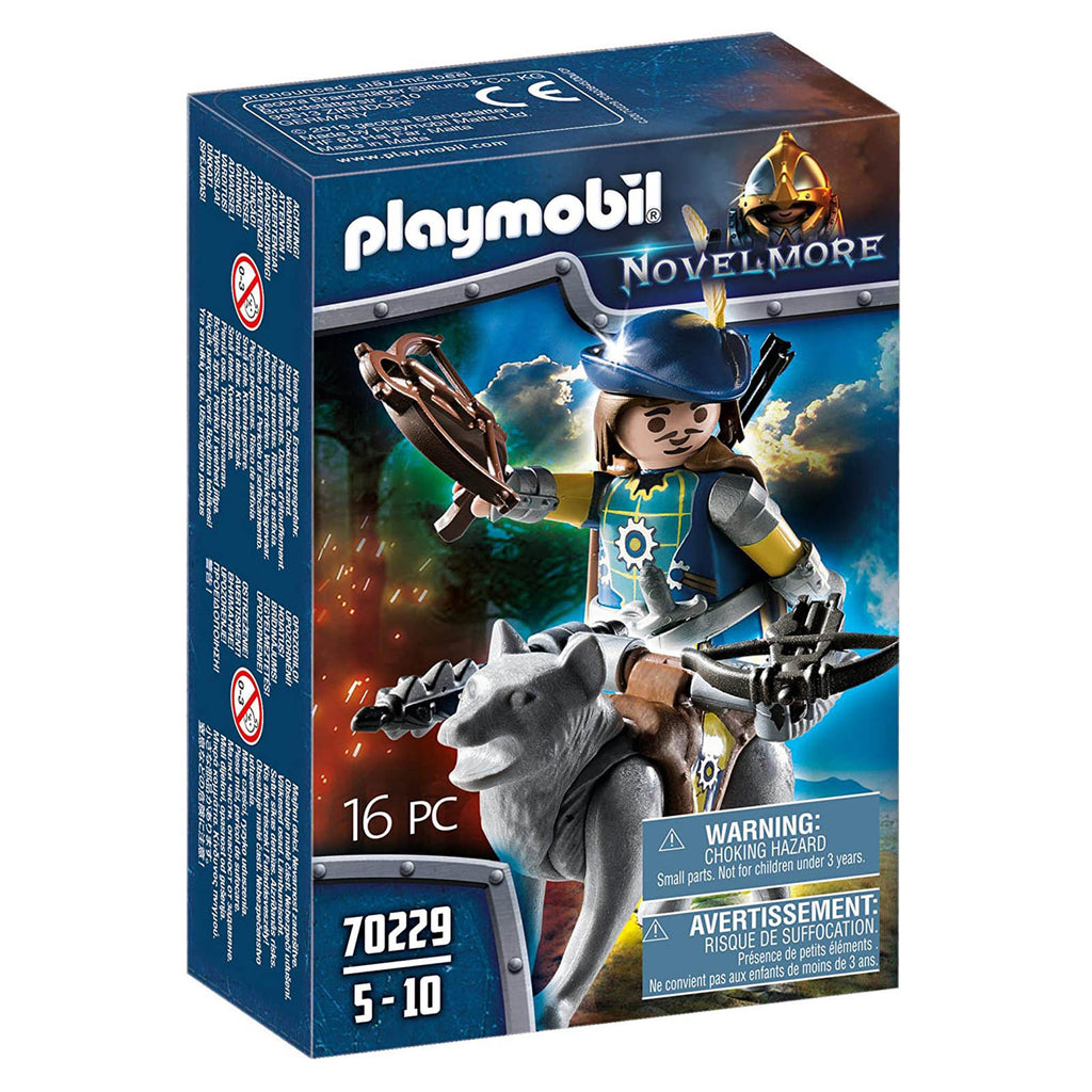 Playmobil Novelmore Crossbowman With Wolf Building Set 70229