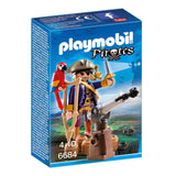Playmobil Pirates Pirate Captain Building Set 6684 - Radar Toys