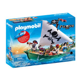 Playmobil Pirates Pirate Ship With Underwater Motor Building Set 70151 - Radar Toys