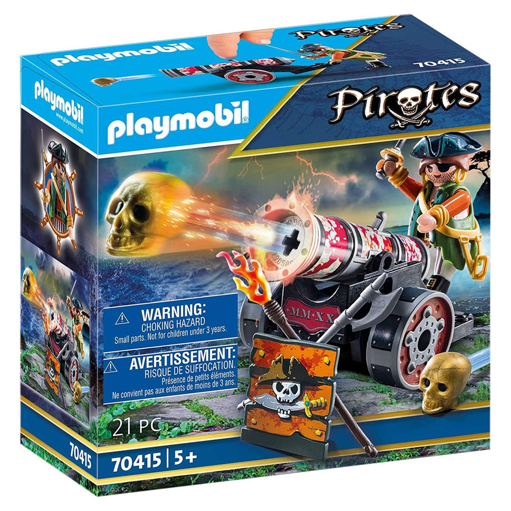 Playmobil Pirates Pirate With Cannon Building Set 70415 - Radar Toys