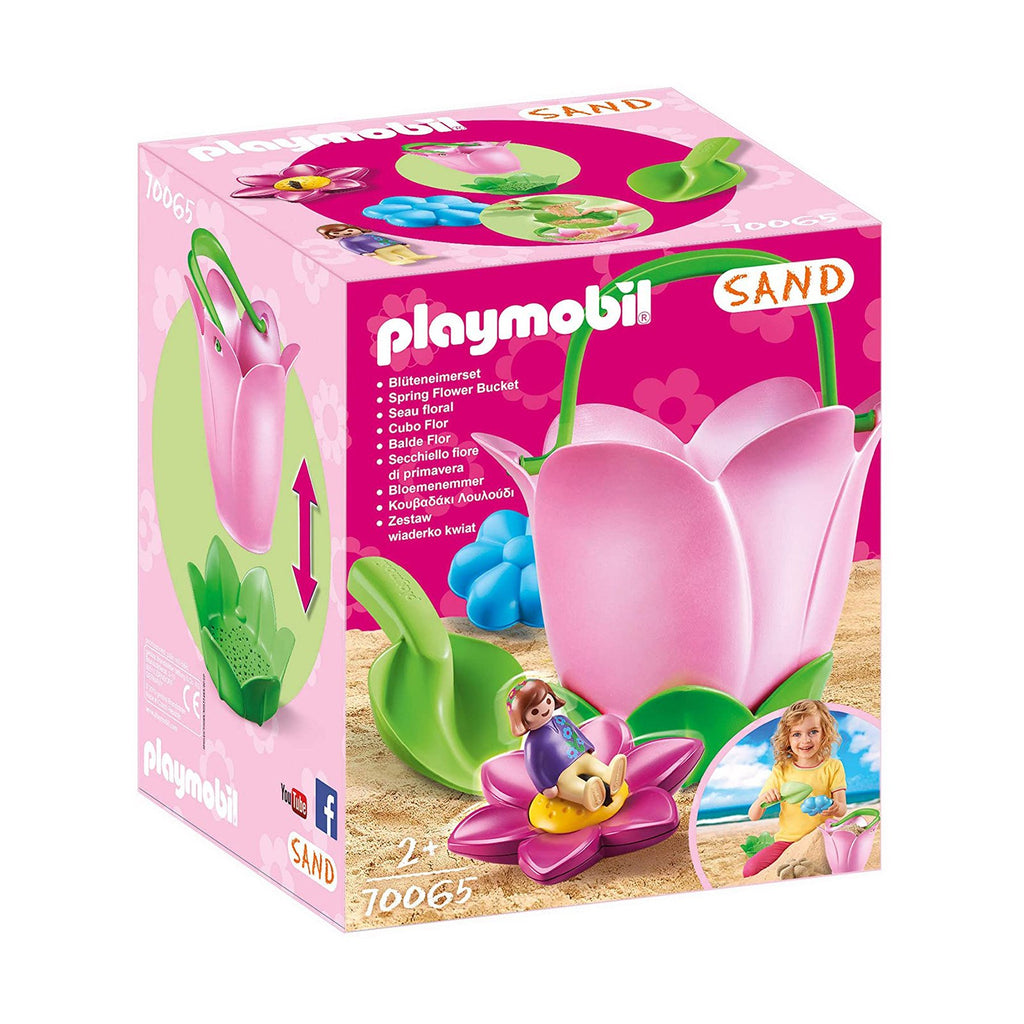 Playmobil Sand Spring Flower Bucket Building Set 70065