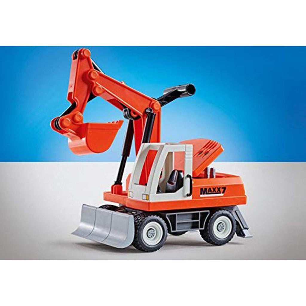 Playmobil Shovel Excavator with Clearing Blade Building Set 9800