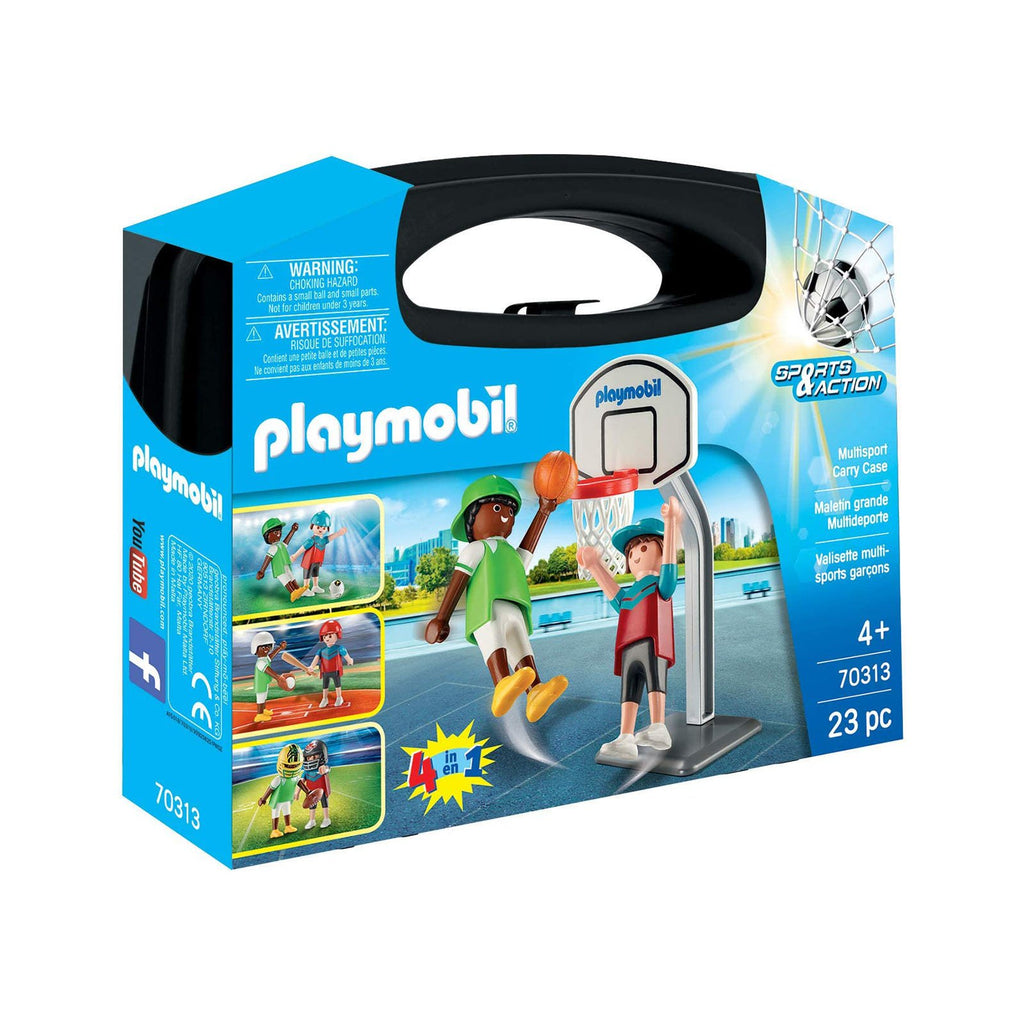 Playmobil Sports & Action Multisport Carry Case Building Set 70313 - Radar Toys
