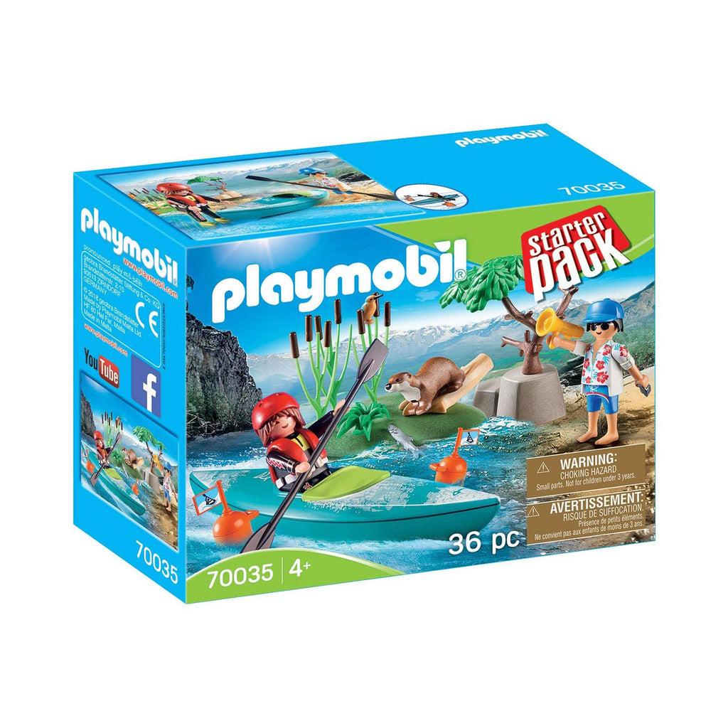 Playmobil Starter Pack Kayak Adventure Building Set 70035
