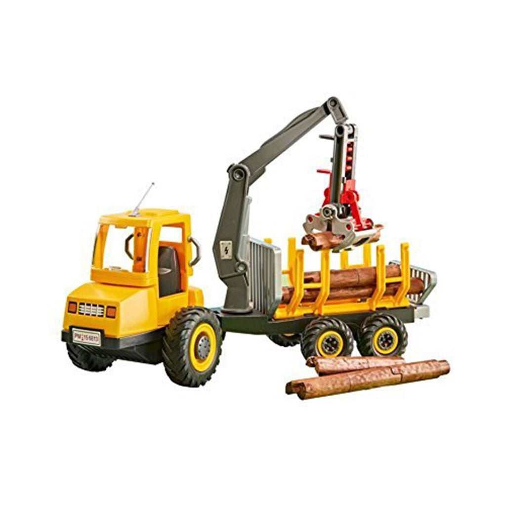 Playmobil Timber Truck With Crane Building Set 6538 - Radar Toys